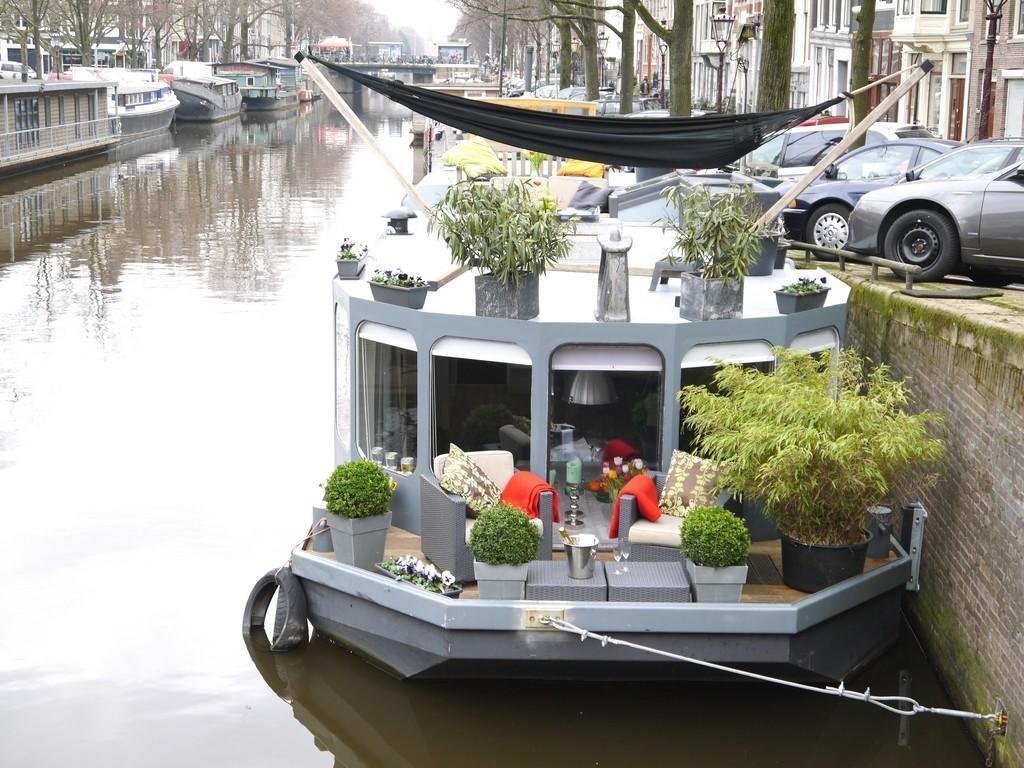 Houseboat Prinsheerlijk Hotel Amsterdam Værelse billede