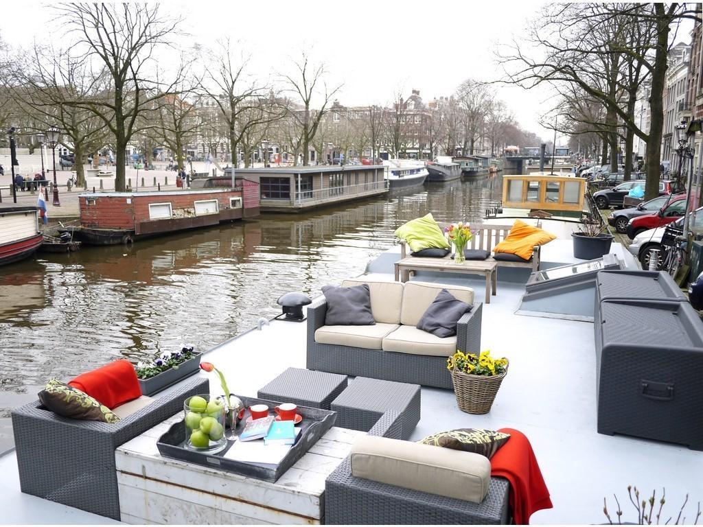 Houseboat Prinsheerlijk Hotel Amsterdam Værelse billede